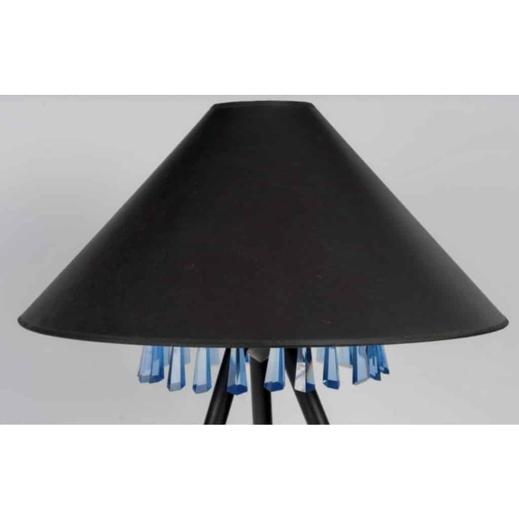 1970 Lampe de table dessinée par Chrystiane Charles pour la Maison Charles | Biron 