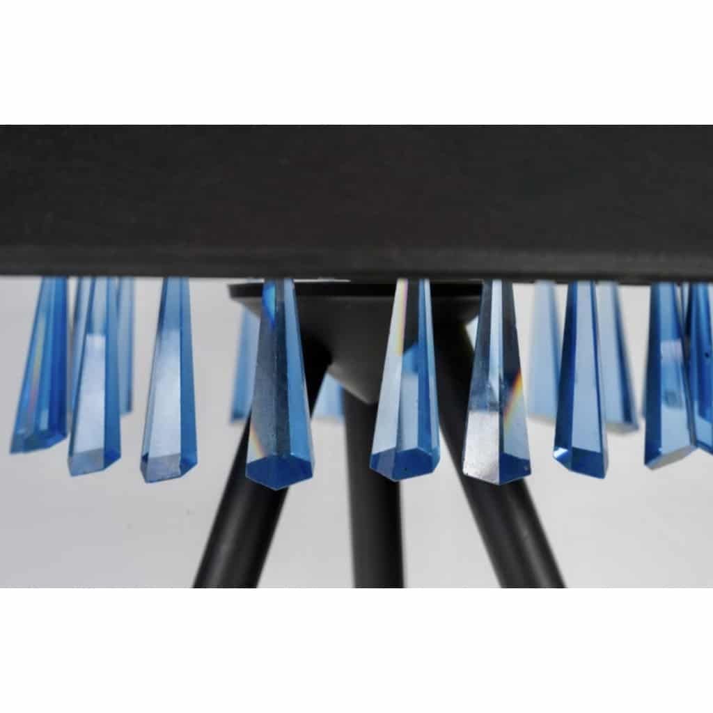 1970 Lampe de table dessinée par Chrystiane Charles pour la Maison Charles | Biron 