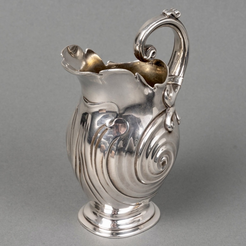 Service Thé et Café Art Nouveau argent massif et ivoire de BONVALLET et CARDEILHAC | Biron 