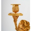 Paire de candélabres de style Louis XVI en bronze doré Amour et Faune d’après Clodion et Delarue vers 1850-1860 | Biron 
