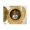 Garniture de cheminée avec ses candélabres en bronze doré de style Louis XV, XIXème siècle. | Biron 