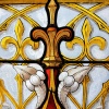 Vitrail gothique (2) (196 x 50 cm) | Biron 