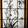 Vitraux aux fleurs et oiseaux (223 x 180 cm) | Biron 