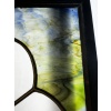 Vitrail Vitraux Femme au panier de fleurs (186 x 79 cm) | Biron 