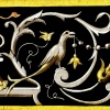 Vitrail homme au mousquet #1 (65 x 42 cm) | Biron 