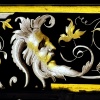 Vitrail homme au mousquet #2 (65 x 42 cm) | Biron 