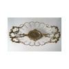 Importante coupe en bronze ciselé et doré, coupe en cristal de Baccarat, XIXème siècle, époque Napoléon III. | Biron 