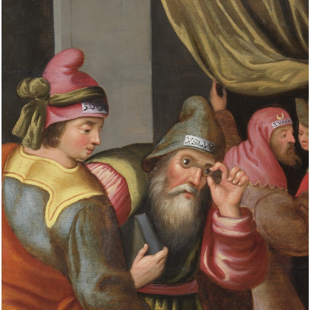 Le Christ et la Femme adultère – Suite du Maître du Fils prodigue vers 1600 | Biron 