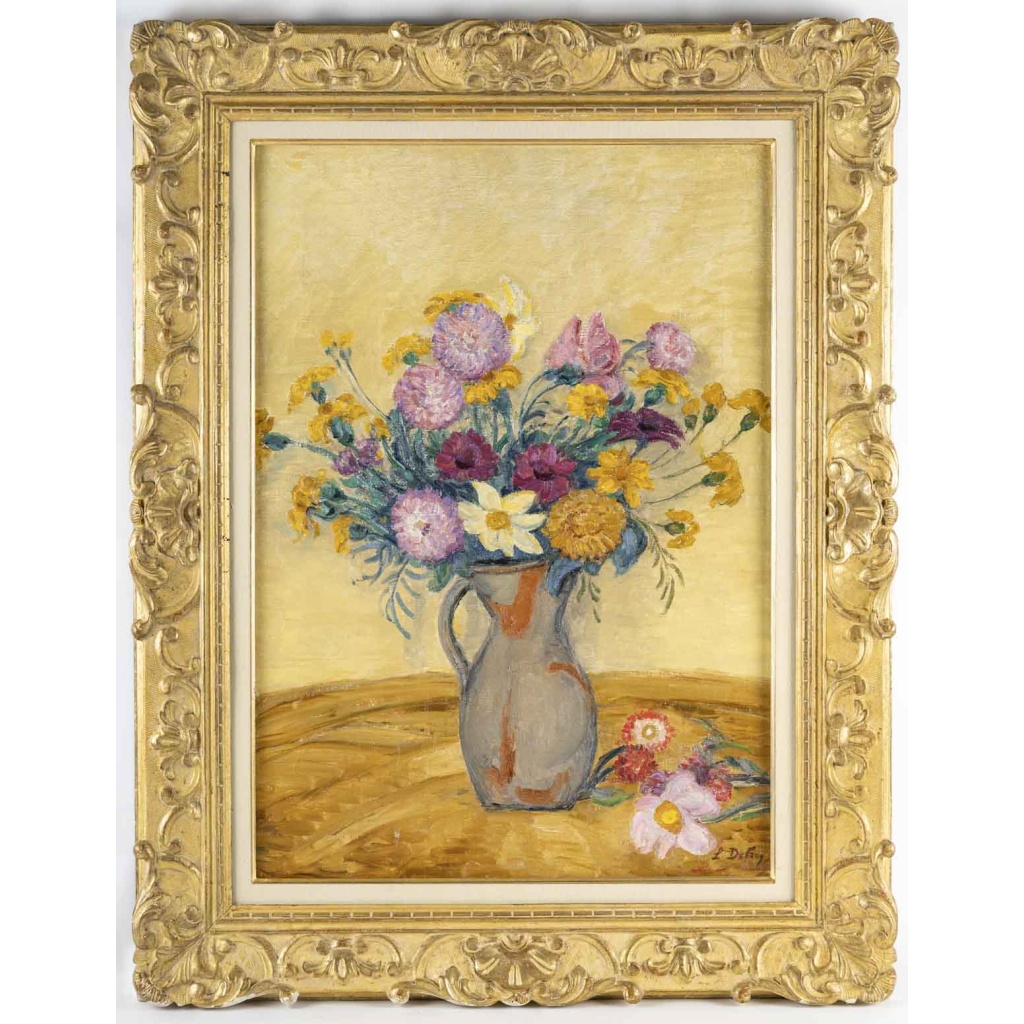 Léon DETROY (1857 – 1955) – The Yellow Bouquet 3 Léon DETROY (1857 – 1955) – The Yellow Bouquet 3