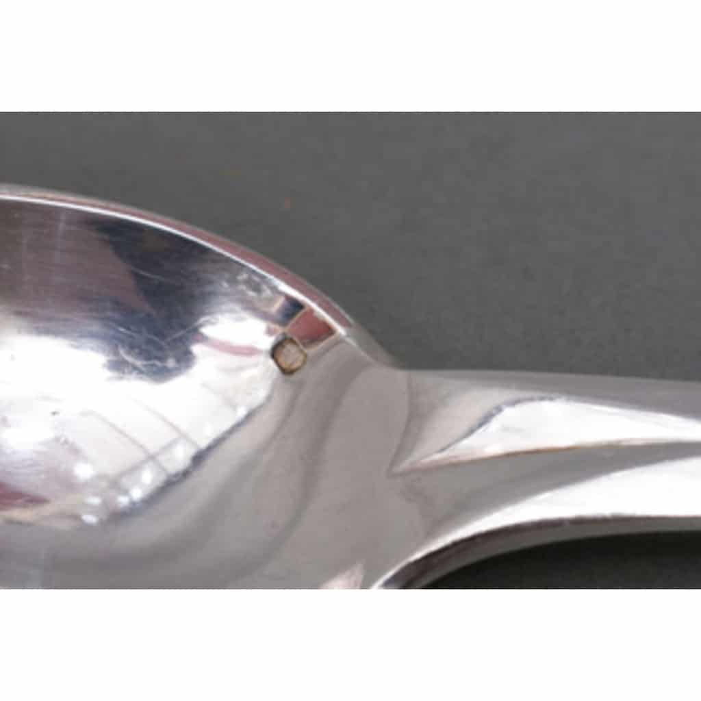 FJERDINGSTAD – Ménagère en argent massif 78 Pièces ART DECO | Biron 