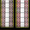 Vitraux aux motifs (159 x 102 cm) | Biron 