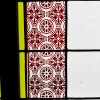 Vitraux aux motifs (159 x 102 cm) | Biron 