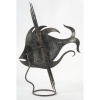 Sculpture en fer forgé représentant un poisson d’époque Art Déco, circa 1930. | Biron 