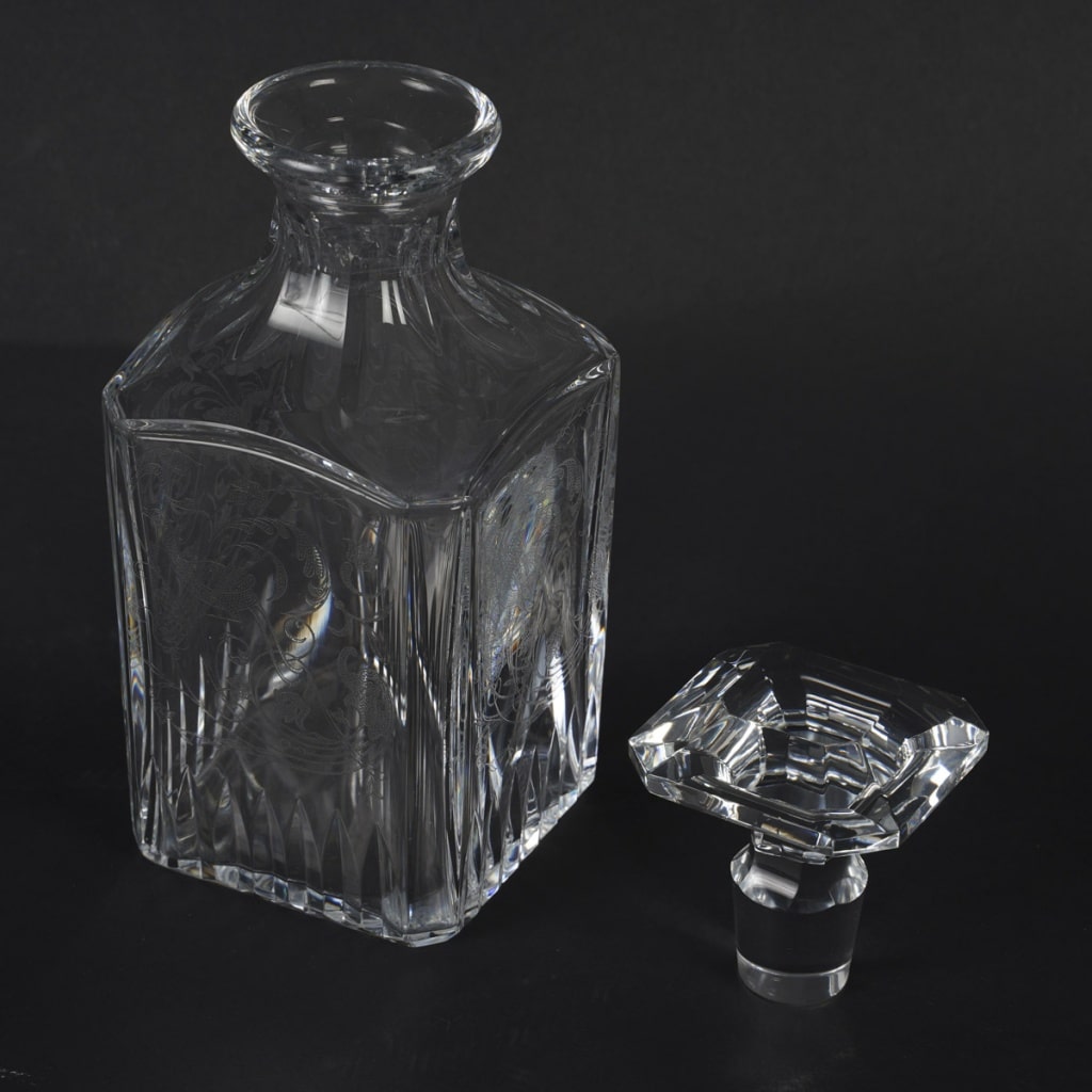 Cristallerie De Baccarat Service à Wisky Modèle Charme, Carafe Et 6 Gobelets | Biron 