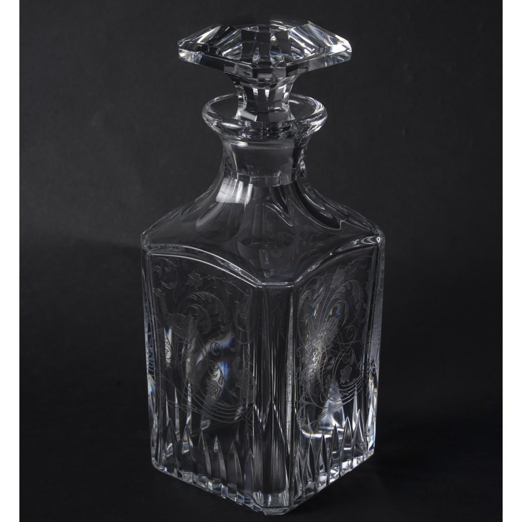 Cristallerie De Baccarat Service à Wisky Modèle Charme, Carafe Et 6 Gobelets | Biron 