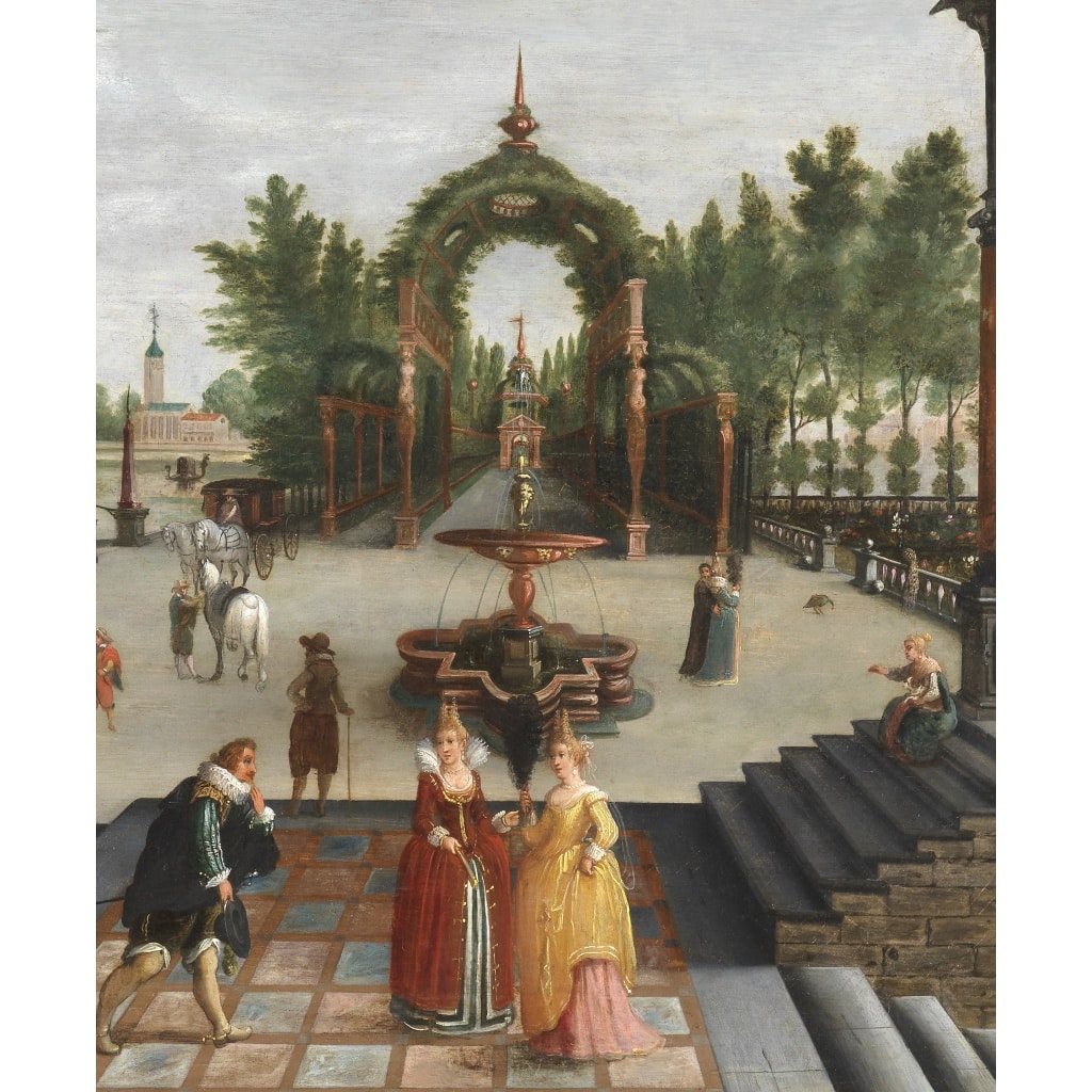 Palais imaginaire à Venise – Atelier de Hans Vredeman de Vries (1526/27 – 1607) | Biron 