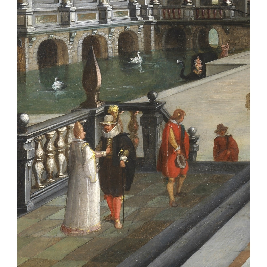 Palais imaginaire à Venise – Atelier de Hans Vredeman de Vries (1526/27 – 1607) | Biron 