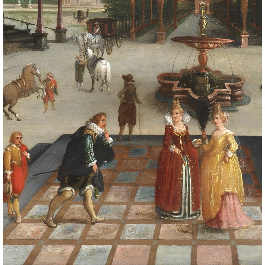 Palais imaginaire à Venise – Atelier de Hans Vredeman de Vries (1526/27 – 1607) | Biron 