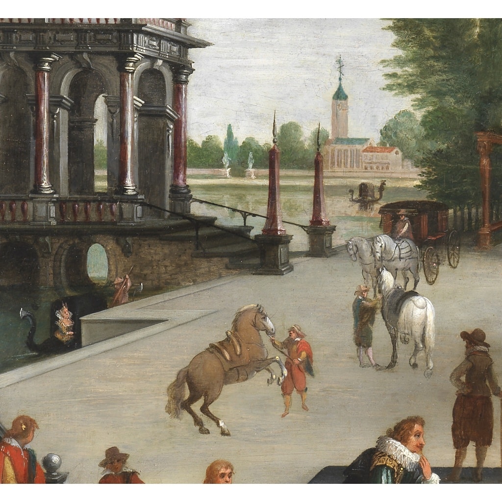 Palais imaginaire à Venise – Atelier de Hans Vredeman de Vries (1526/27 – 1607) | Biron 