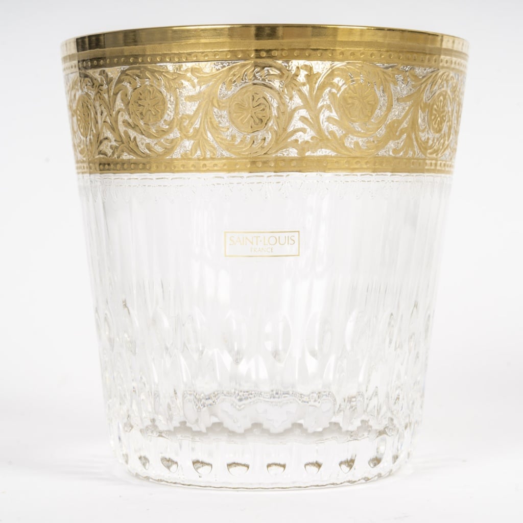 Cristallerie Saint Louis Modèle Thistle 10 Gobelets Wisky Old Fashion Grand Modèle 10 Cm | Biron 