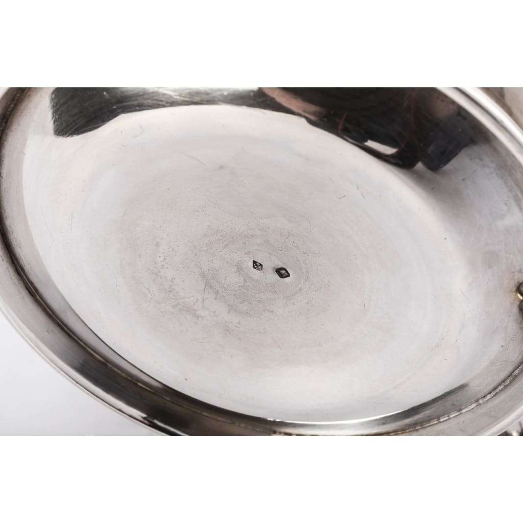 Orfèvre MARTIN Marie Vve – Samovar rocaille en argent massif XIXe | Biron 