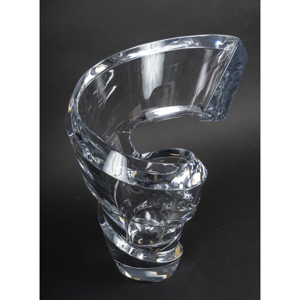 Thomas Bastide Pour Baccarat Vase « Spirale » Modèle Xl | Biron 