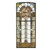 Vitrail Vitraux Femme au panier de fleurs (186 x 79 cm) | Biron 