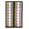 Vitraux aux motifs (159 x 102 cm) | Biron 
