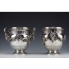 BOIN TABURET – Paire de Rafraichissoirs argent massif Louis XVI – XIXe | Biron 