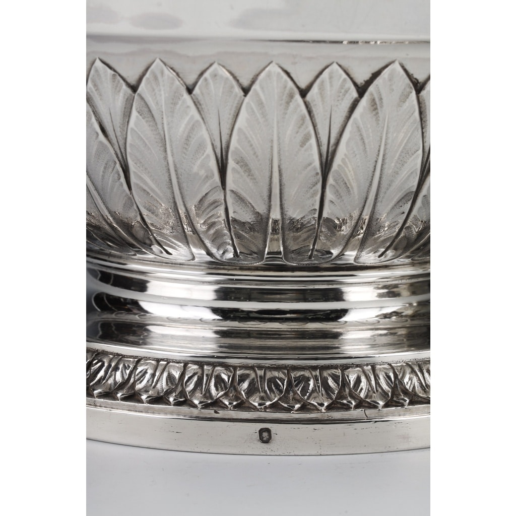 BOIN TABURET – Paire de Rafraichissoirs argent massif Louis XVI – XIXe | Biron 