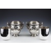 BOIN TABURET – Paire de Rafraichissoirs argent massif Louis XVI – XIXe | Biron 