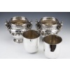 BOIN TABURET – Paire de Rafraichissoirs argent massif Louis XVI – XIXe | Biron 