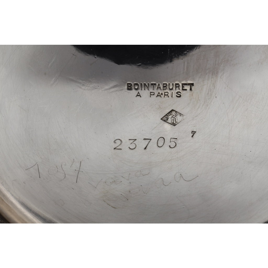 BOIN TABURET – Paire de Rafraichissoirs argent massif Louis XVI – XIXe | Biron 