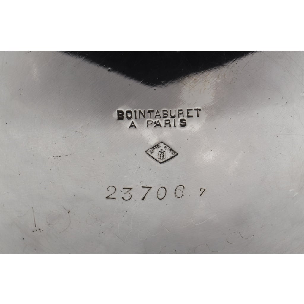 BOIN TABURET – Paire de Rafraichissoirs argent massif Louis XVI – XIXe | Biron 
