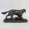Sculpture – Chien De Chasse Setter , Pierre- Jules Mêne (1810-1879) – Bronze | Biron 