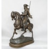 Cavalier Arabe En Retour De Chasse , Alfred Barye (1839-1882) Et Émile Guillemin (1841-1907) | Biron 