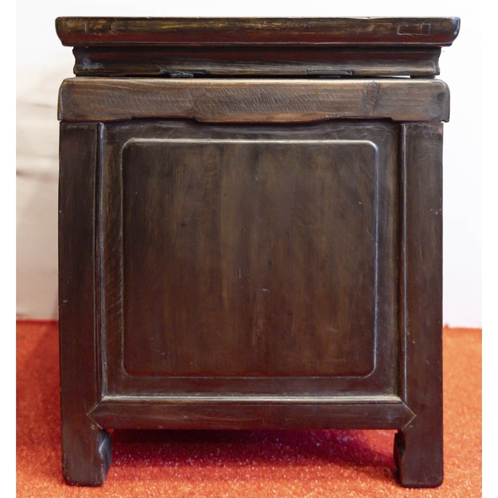Tabouret-coffre ancien chinois | Biron 