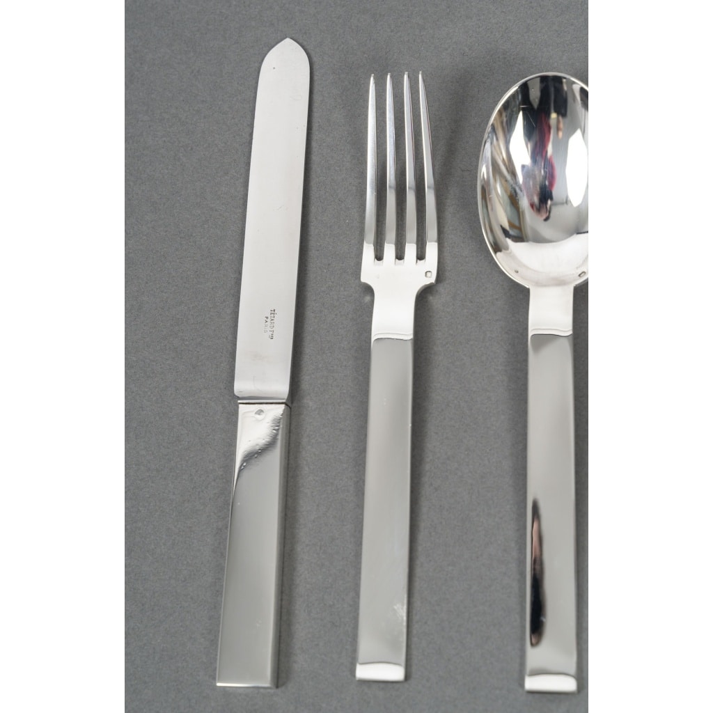 MENAGERE en argent massif « BEAUBOURG » 168 p | Biron 