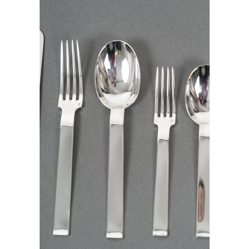 MENAGERE en argent massif « BEAUBOURG » 168 p | Biron 