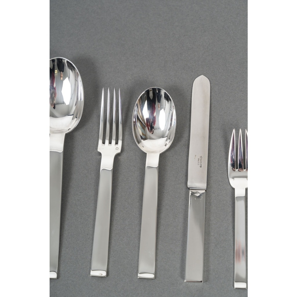 MENAGERE en argent massif « BEAUBOURG » 168 p | Biron 
