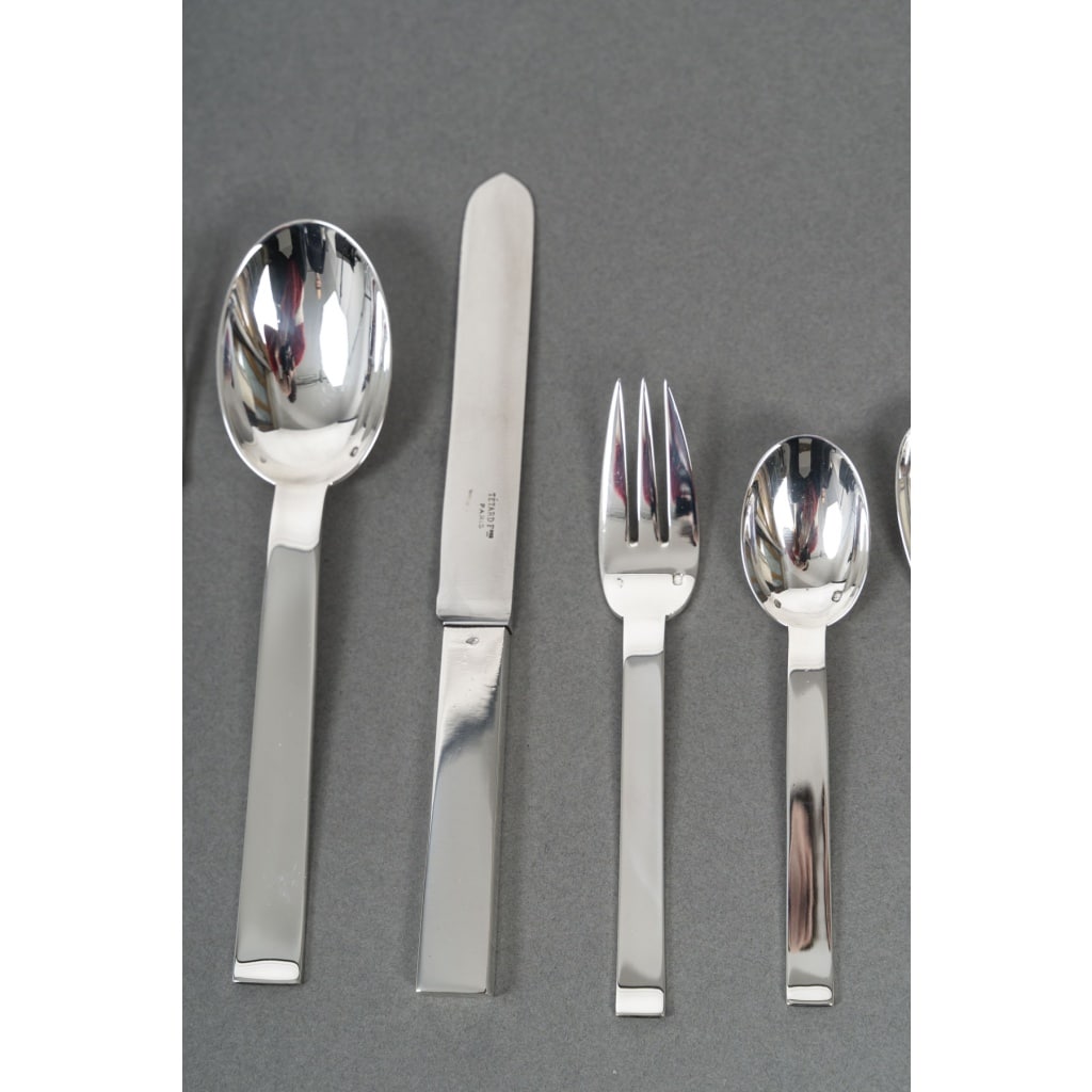 MENAGERE en argent massif « BEAUBOURG » 168 p | Biron 