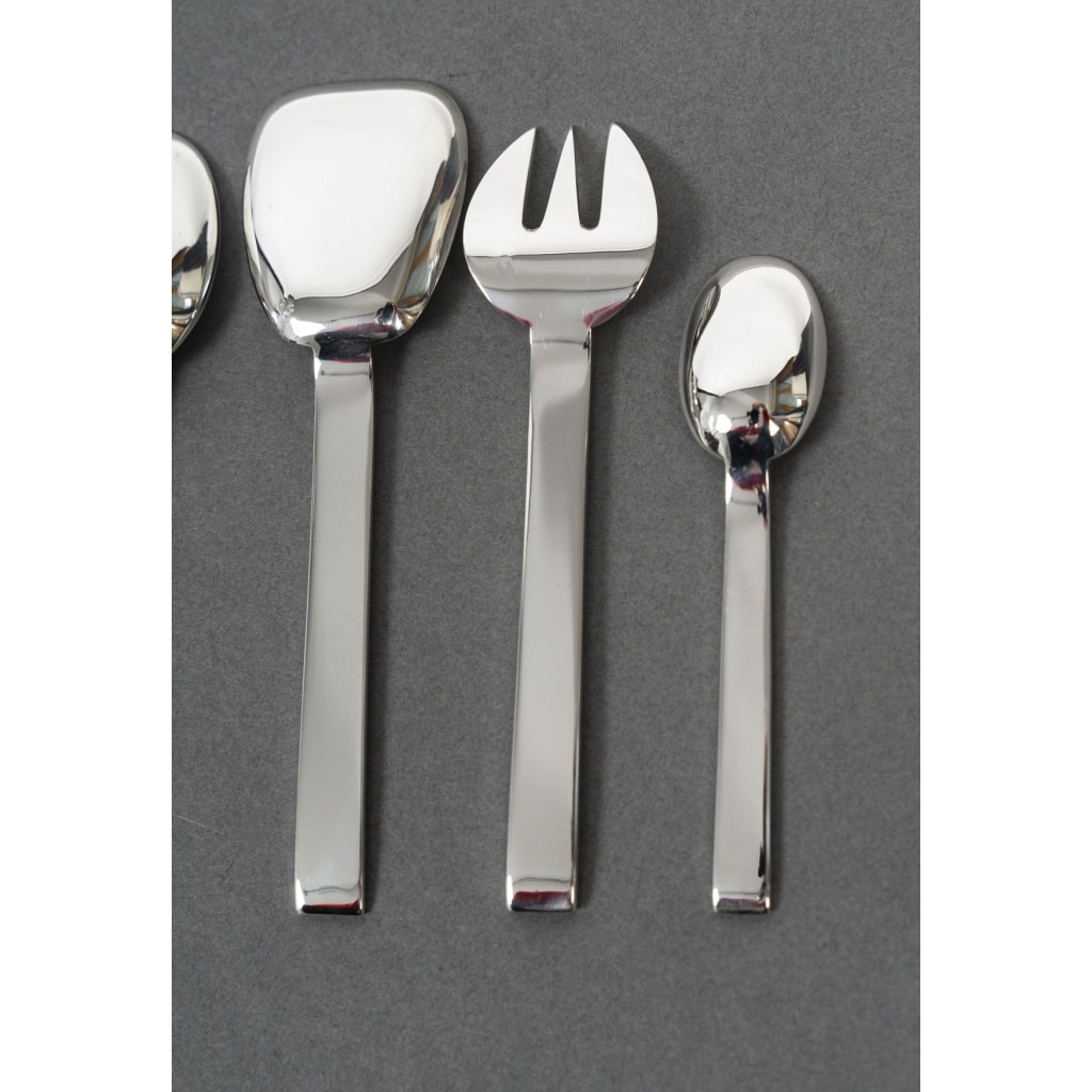 MENAGERE en argent massif « BEAUBOURG » 168 p | Biron 