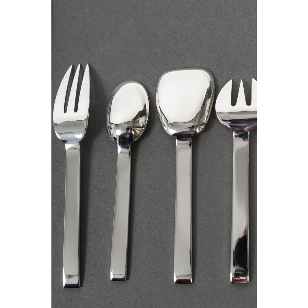 MENAGERE en argent massif « BEAUBOURG » 168 p | Biron 