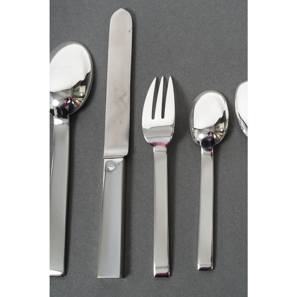 MENAGERE en argent massif « BEAUBOURG » 168 p | Biron 