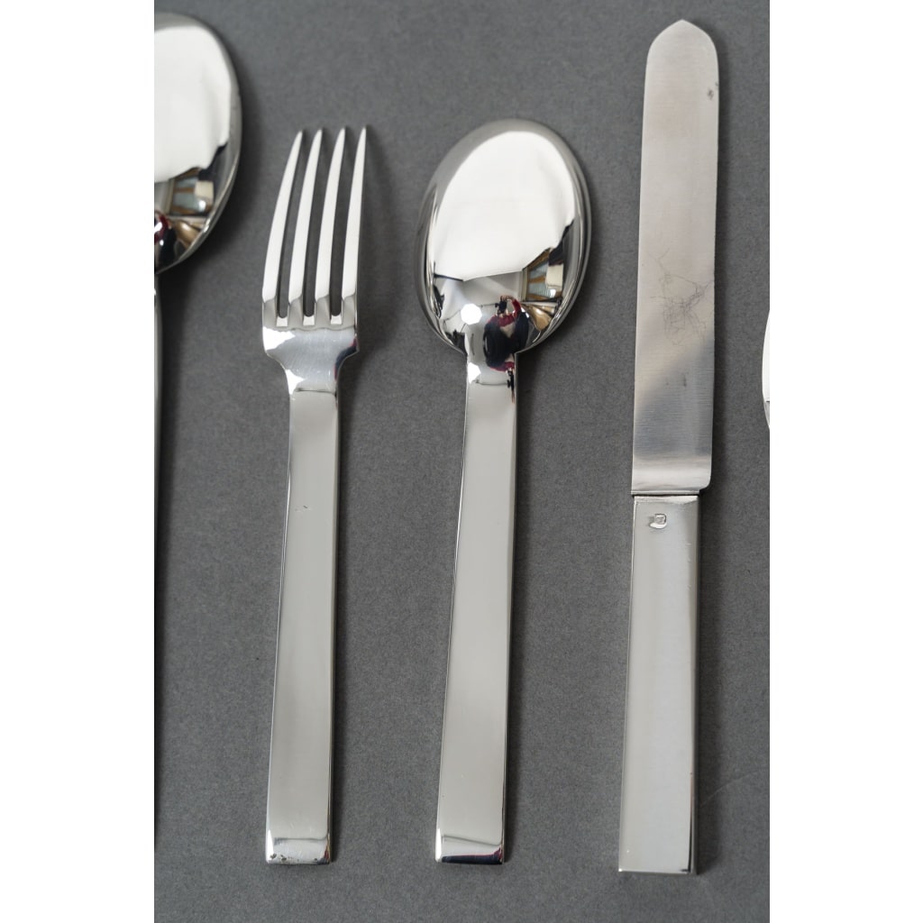 MENAGERE en argent massif « BEAUBOURG » 168 p | Biron 