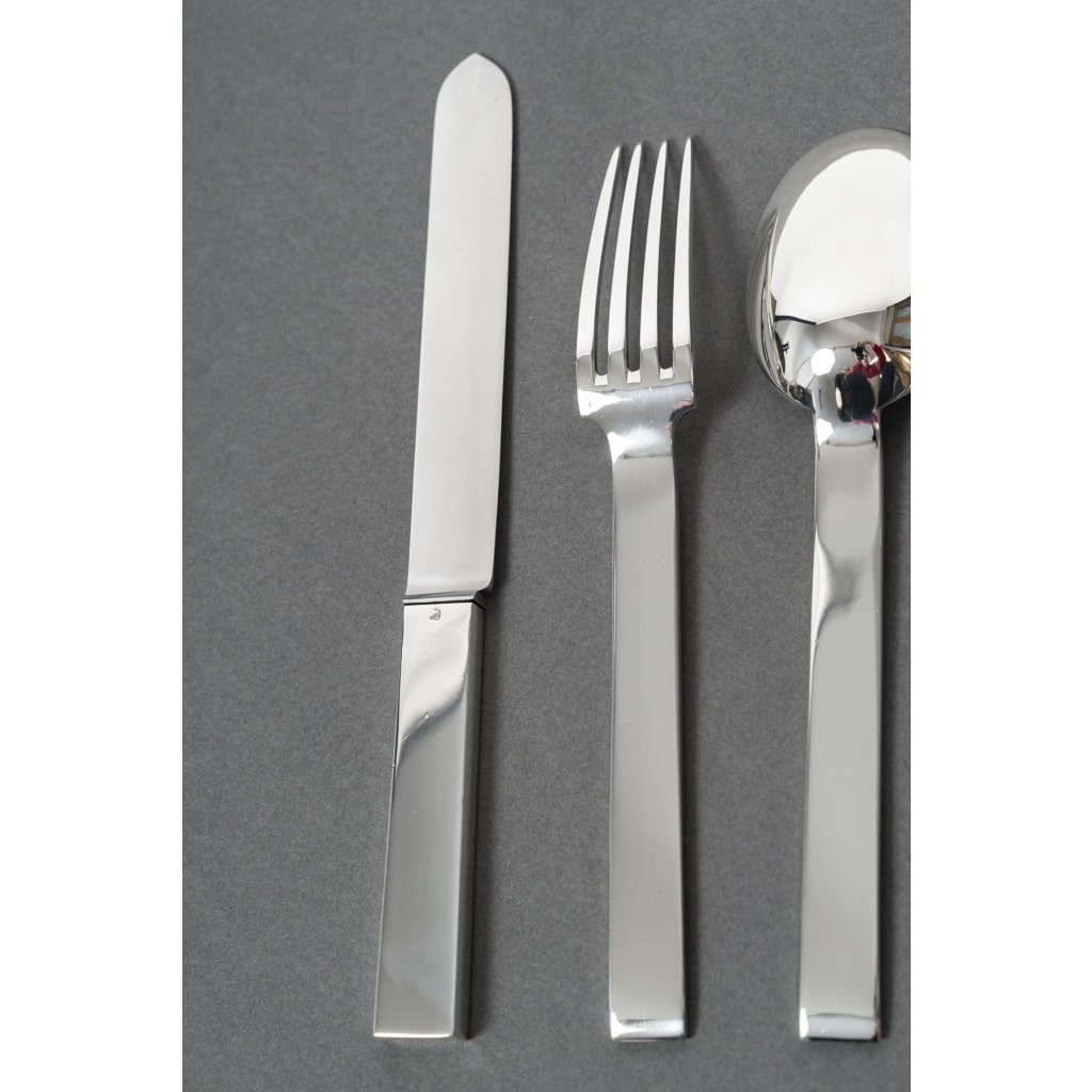MENAGERE en argent massif « BEAUBOURG » 168 p | Biron 