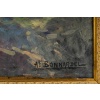 Alexandre François Bonnardel (1867-1942) La Branche de Rosier huile sur bois vers 1900 | Biron 