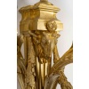 Importante paire d’appliques Louis XVI aux Béliers en bronze ciselé et doré vers 1820-1830 | Biron 