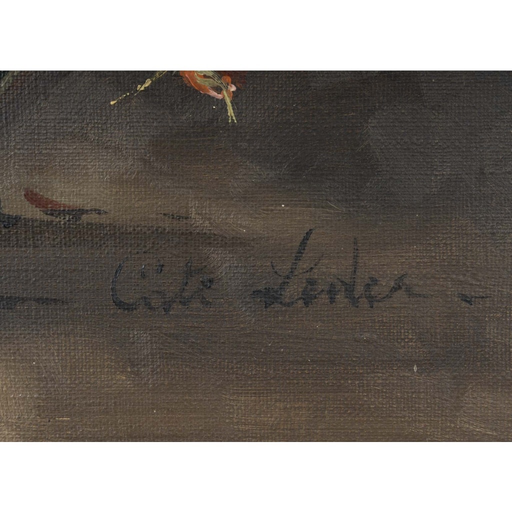 Un tableau de nature morte au bouquet de Roses | Biron 