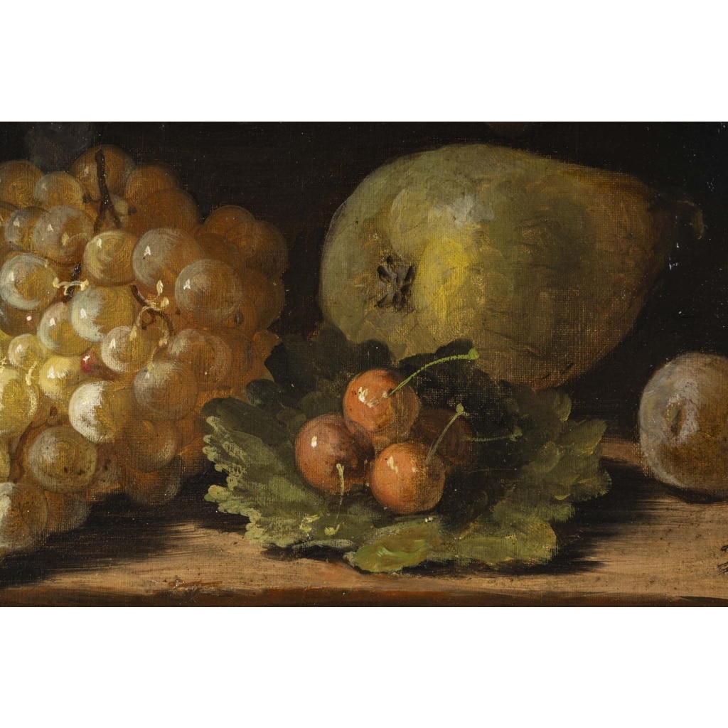 F KOCH, nature morte aux fruits | Biron 